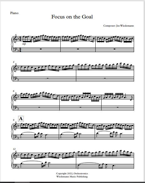 Sheet Music